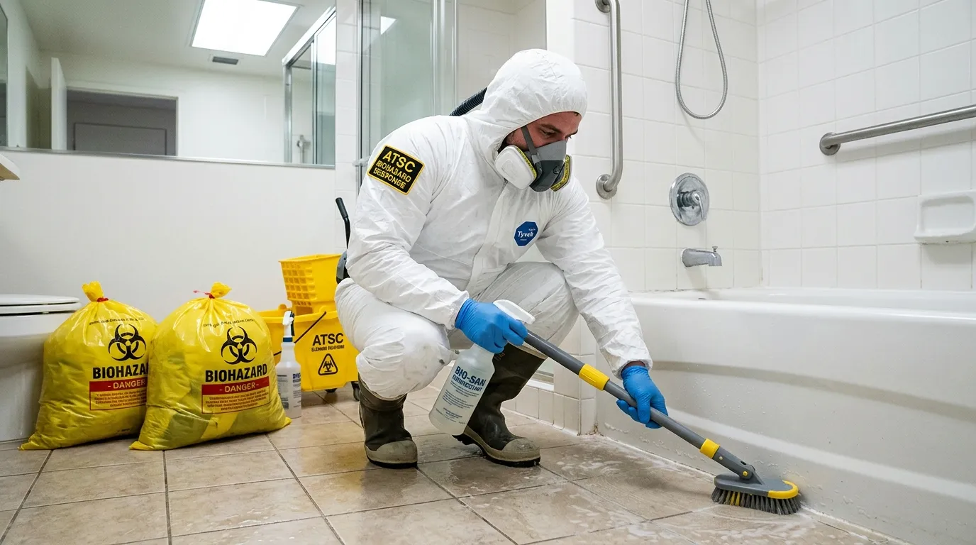 Decontamination equipment deployed for Blood Cleanup in Glen Burnie